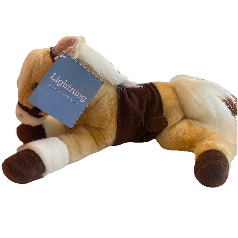 Wells Fargo Legendary Pony Plush Set Mack Snowflake Lightening‎ Nellie 2010